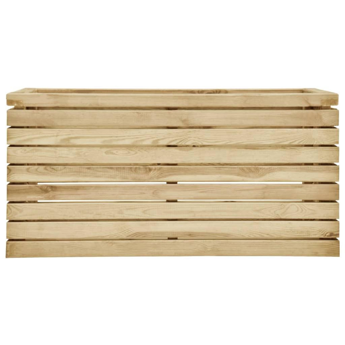 VIDAXL Lit sureleve 100x50x50 cm Bois de pin impregne