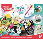 MAPED Activité Pop'Art- Blowpen Art Aérographes