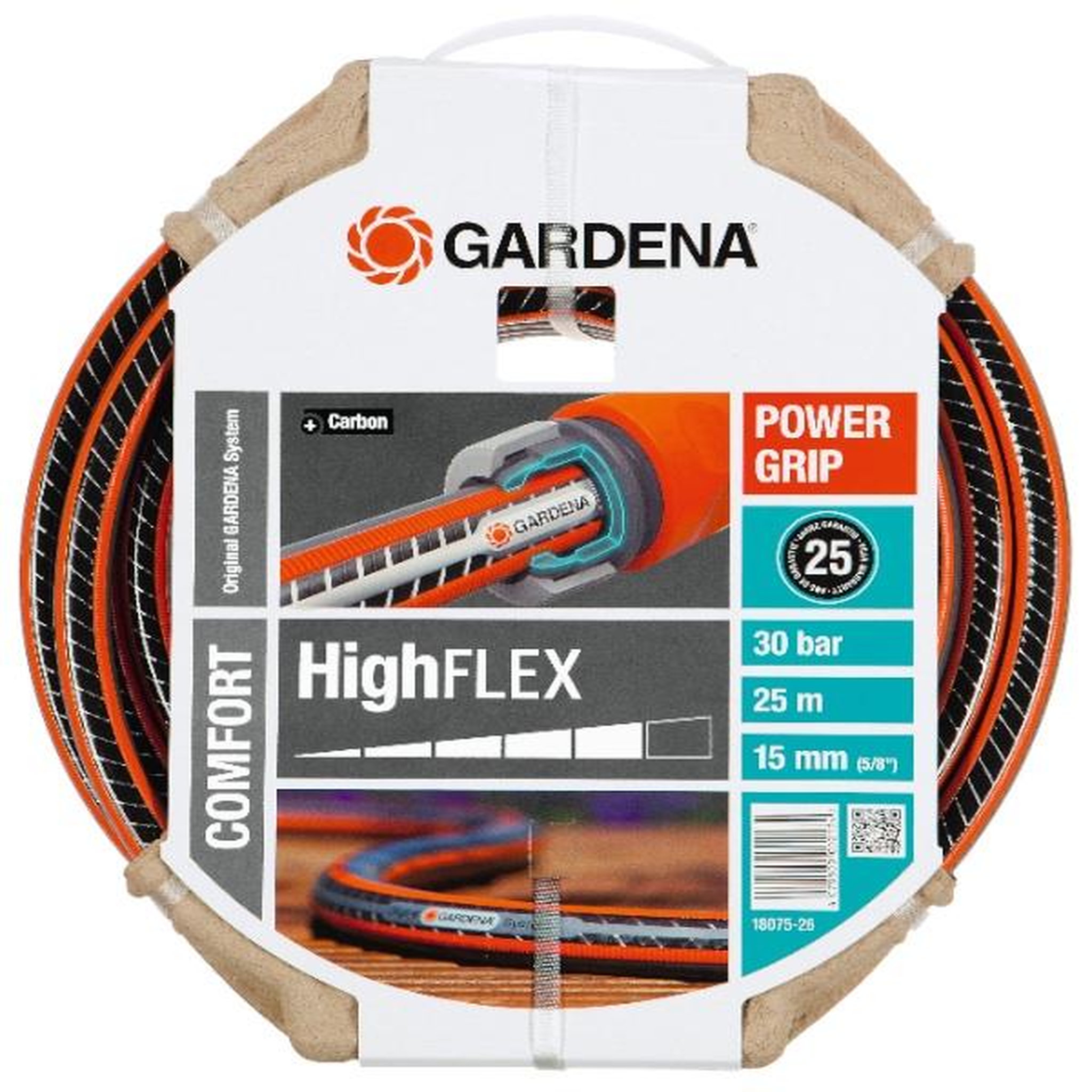 Gardena Tuyau d'arrosage HighFlex Ø 15 mm - 25 m