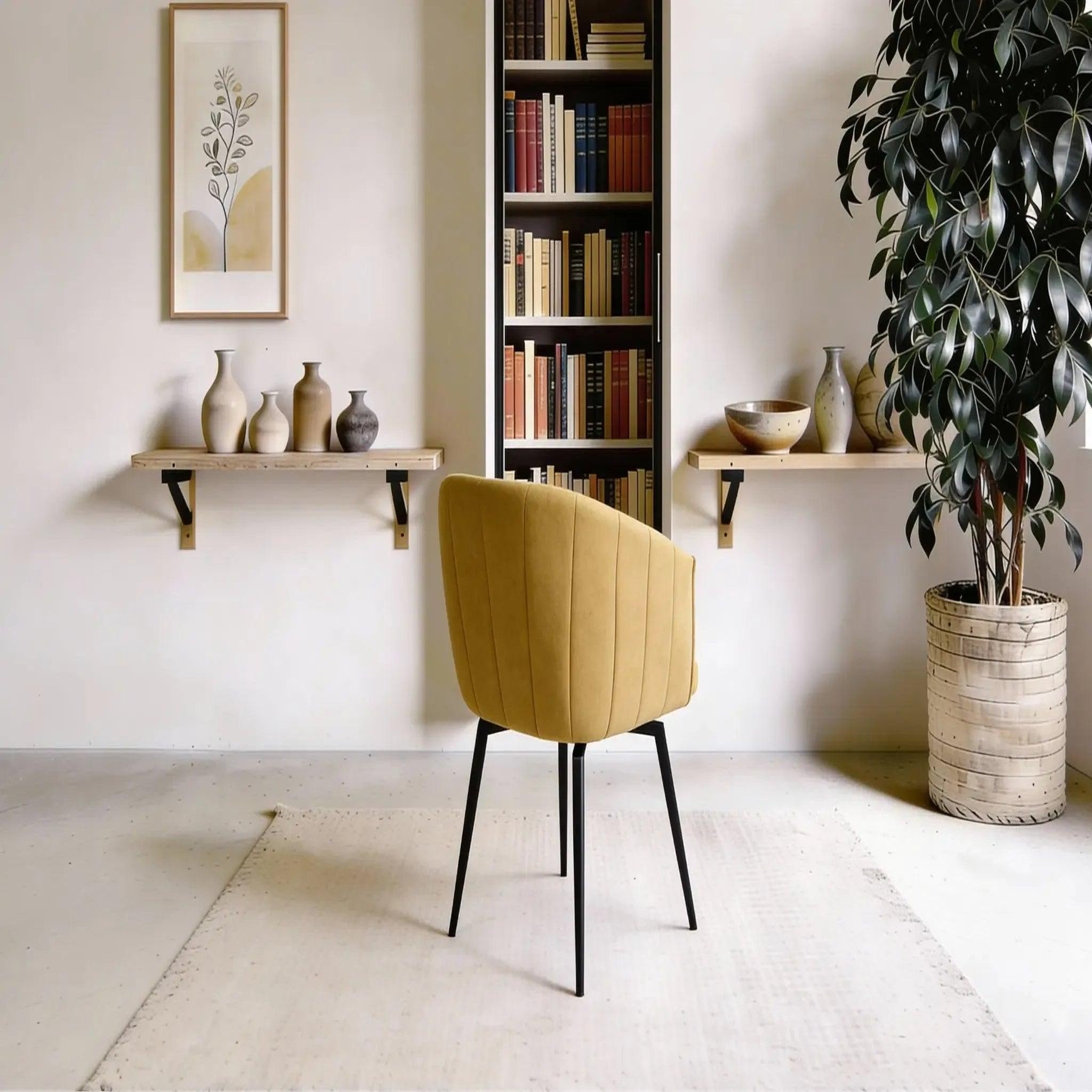 Voir la diapositive 4 : CASANOVA PARIS Jona - chaise pieds en métal