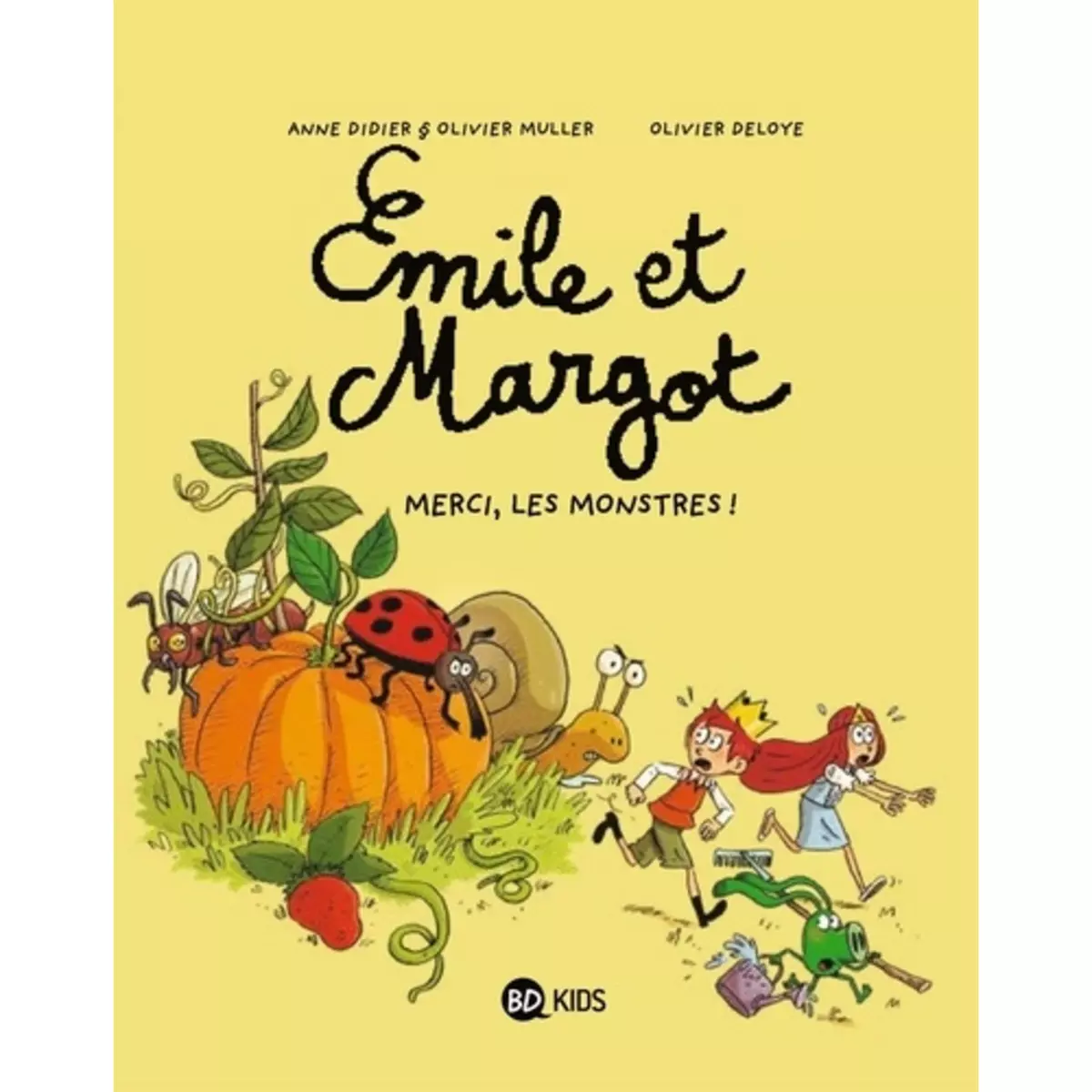  EMILE ET MARGOT TOME 4 : MERCI, LES MONSTRES !, Didier Anne