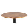Voir la diapositive 3 : Paris Prix Table de Jardin en Bois  Cot  100cm Naturel