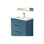 Voir la diapositive 6 : WILSA Ensemble de salle de bain bleu 80 cm