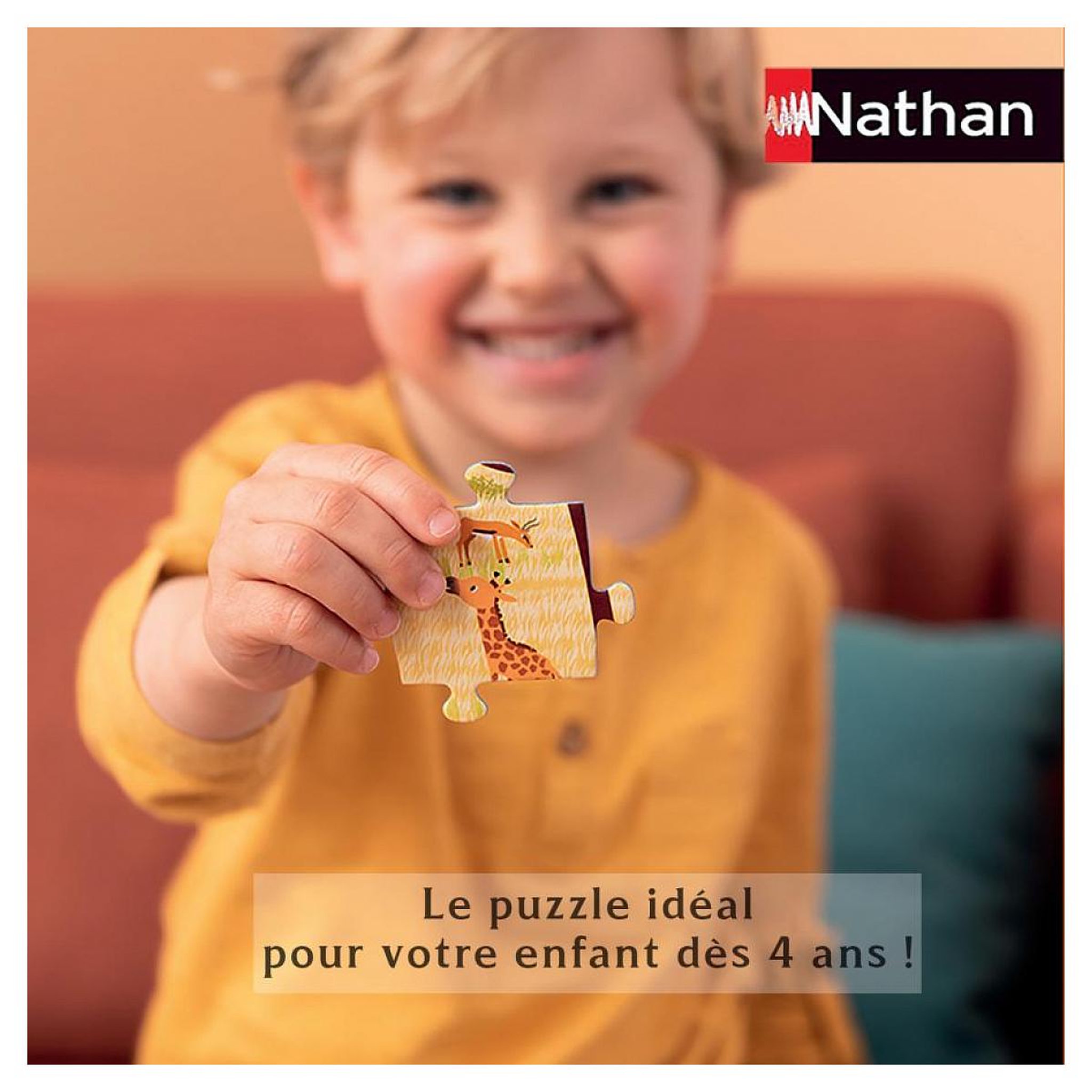 Voir la diapositive 3 : Nathan Puzzle 30 p - l'heure de dormir /  bluey