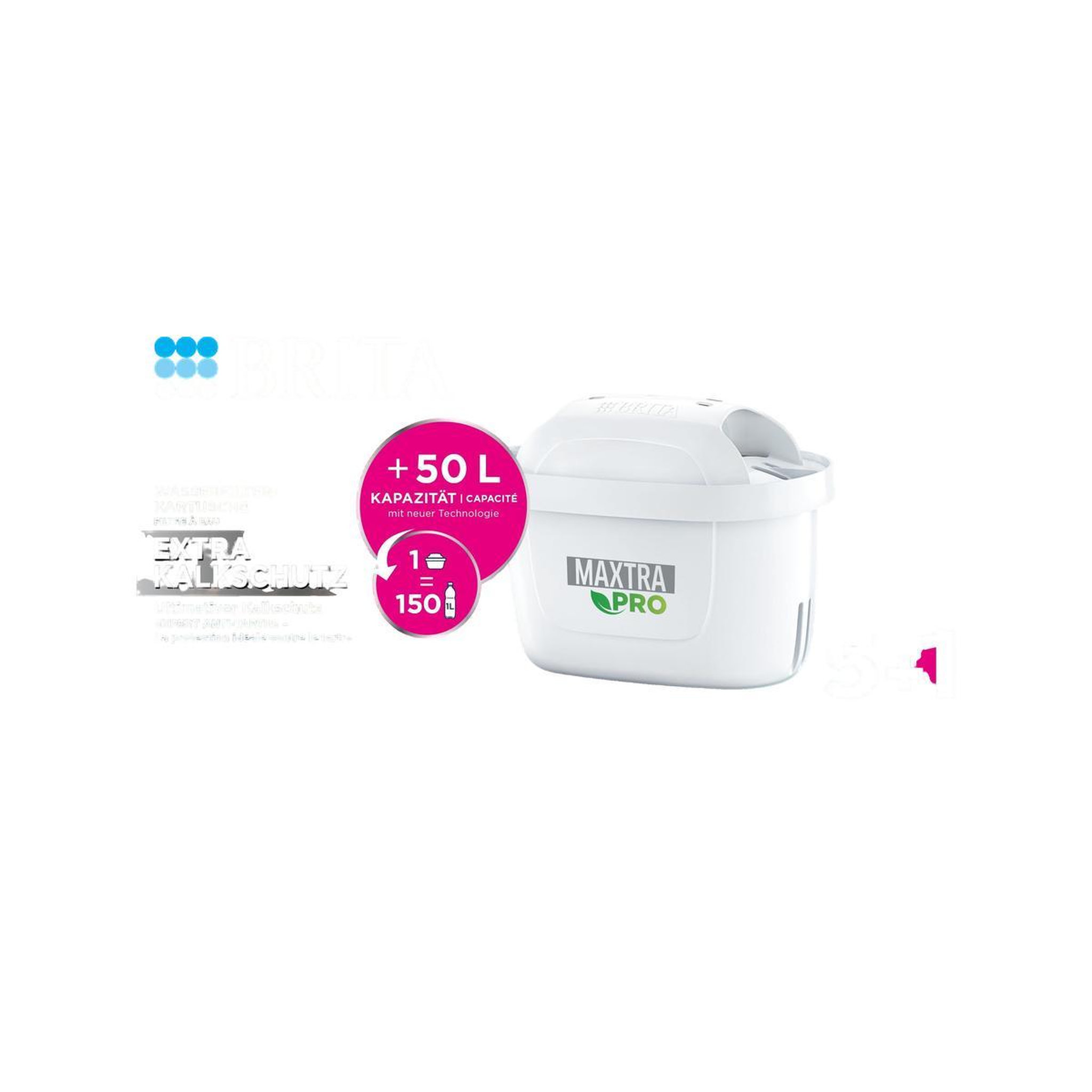 Voir la diapositive 3 : Brita Cartridge filtre à eau MAXTRA PRO Extra Lime Protection