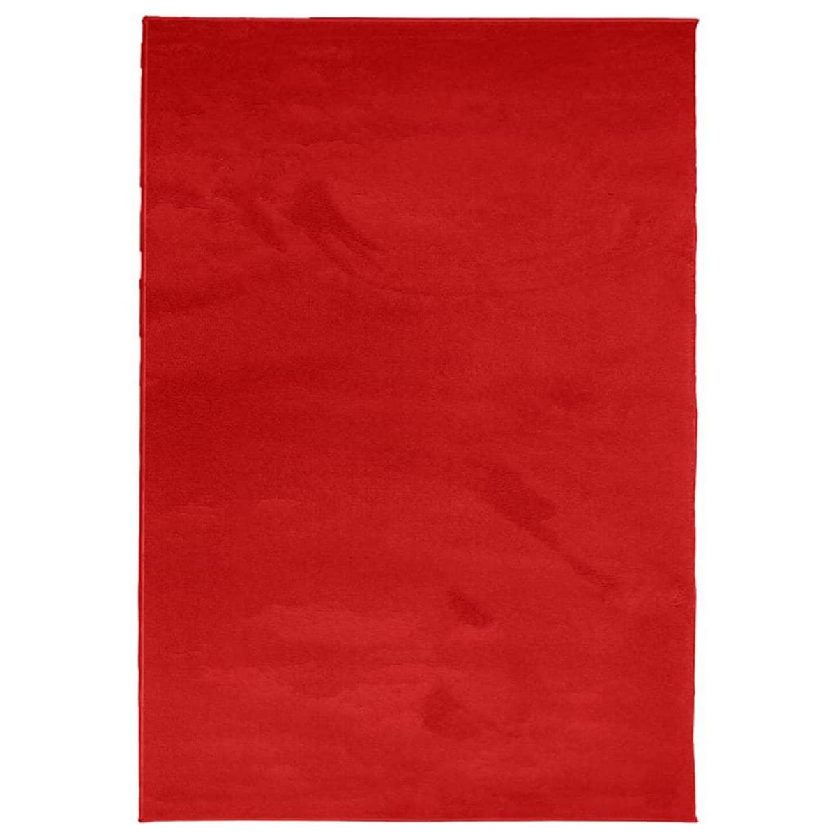 VIDAXL Tapis OVIEDO a poils courts rouge 120x170 cm