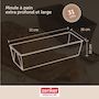 Voir la diapositive 3 : ZENKER Ensemble comprenant 1 moule à cake Zenker, 2 bols à mixer en inox Fackelmann