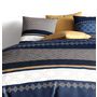 Voir la diapositive 2 : ATELIER DU COTON Parure housse de couette 100% coton 57fils kalypso