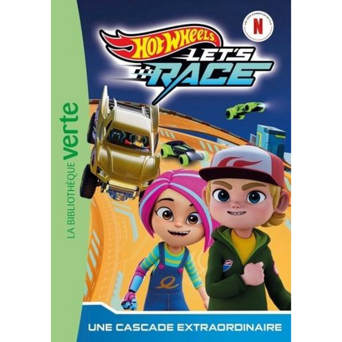 HOT WHEELS LET'S RACE TOME 6 : UNE CASCADE EXTRAORDINAIRE, Mattel