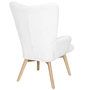 Voir la diapositive 6 : The Home Deco Factory Fauteuil de salon scandi en patchwork Helsinki