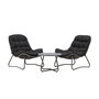 Voir la diapositive 1 : Paris Prix Salon de Jardin 2 Places  Cata  93cm Anthracite
