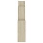Voir la diapositive 4 : VIDAXL Etagere murale cube Chene sonoma 80x15x78,5cm Bois d'ingenierie