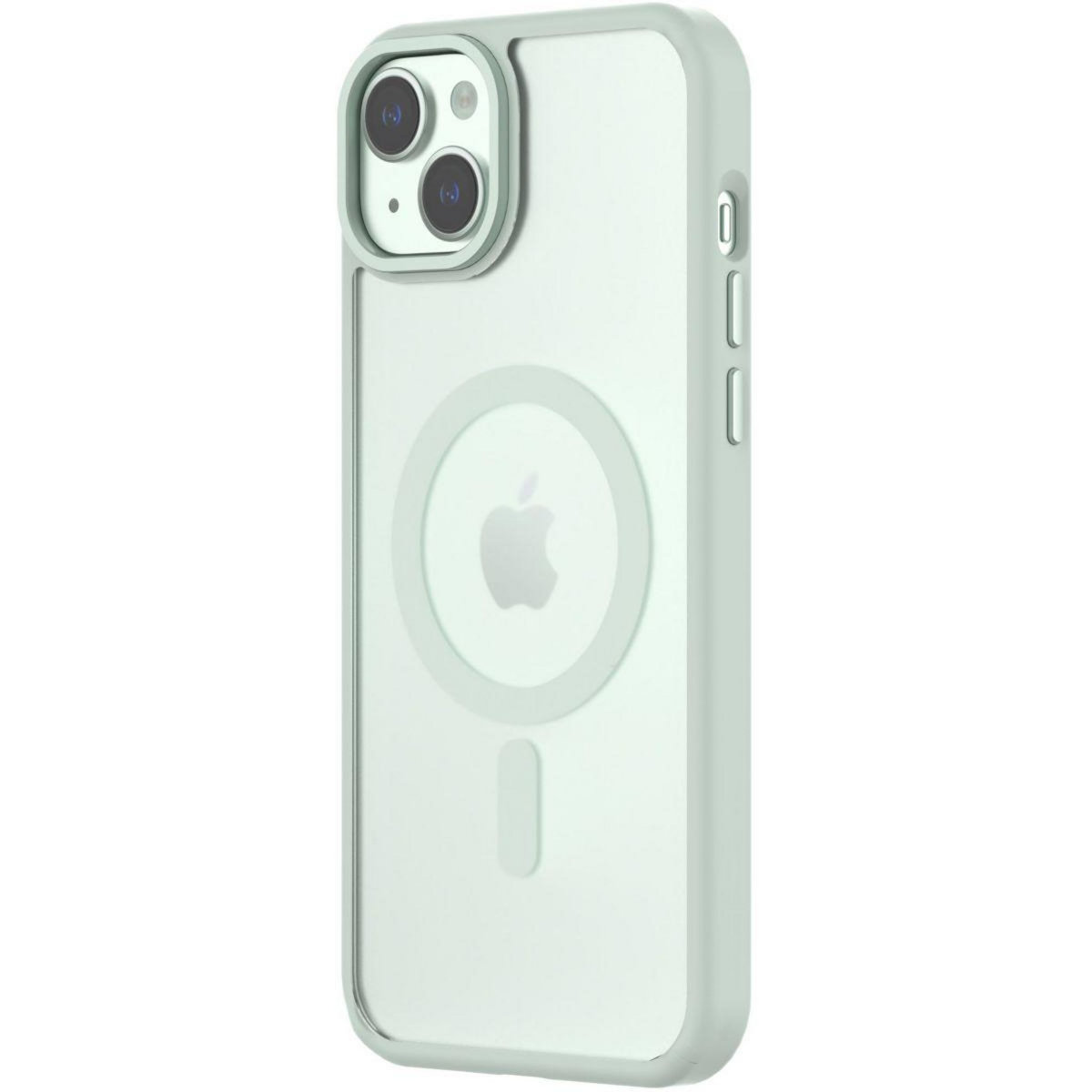 Qdos Coque bumper Iphone 15 Plus MagSafe Hybrid SNAP Vert