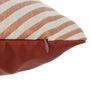 Voir la diapositive 3 : Paris Prix Coussin Déco  Jacquard  40x40cm Terracotta