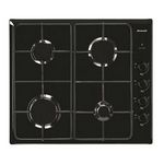 BRANDT Table de cuisson à gaz 60cm 4 feux - bpe6410b