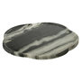 Voir la diapositive 1 : Paris Prix Plateau Tournant en Marbre  Courchevel  40cm Gris Clair