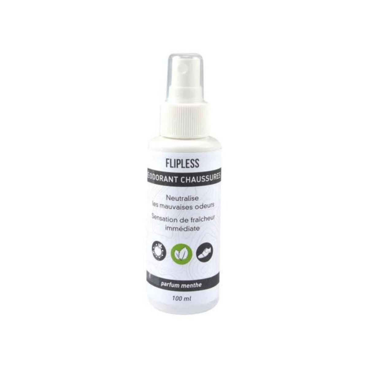 Paris Prix Déodorant Chaussures  Antibactérien  100ml Menthe