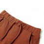 Voir la diapositive 3 : VIDAXL Short pour enfants avec cordon de serrage marron 128