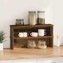 Voir la diapositive 2 : VIDAXL Étagères de cuisine empilables 2 pcs vieux bois 60x15x16 cm