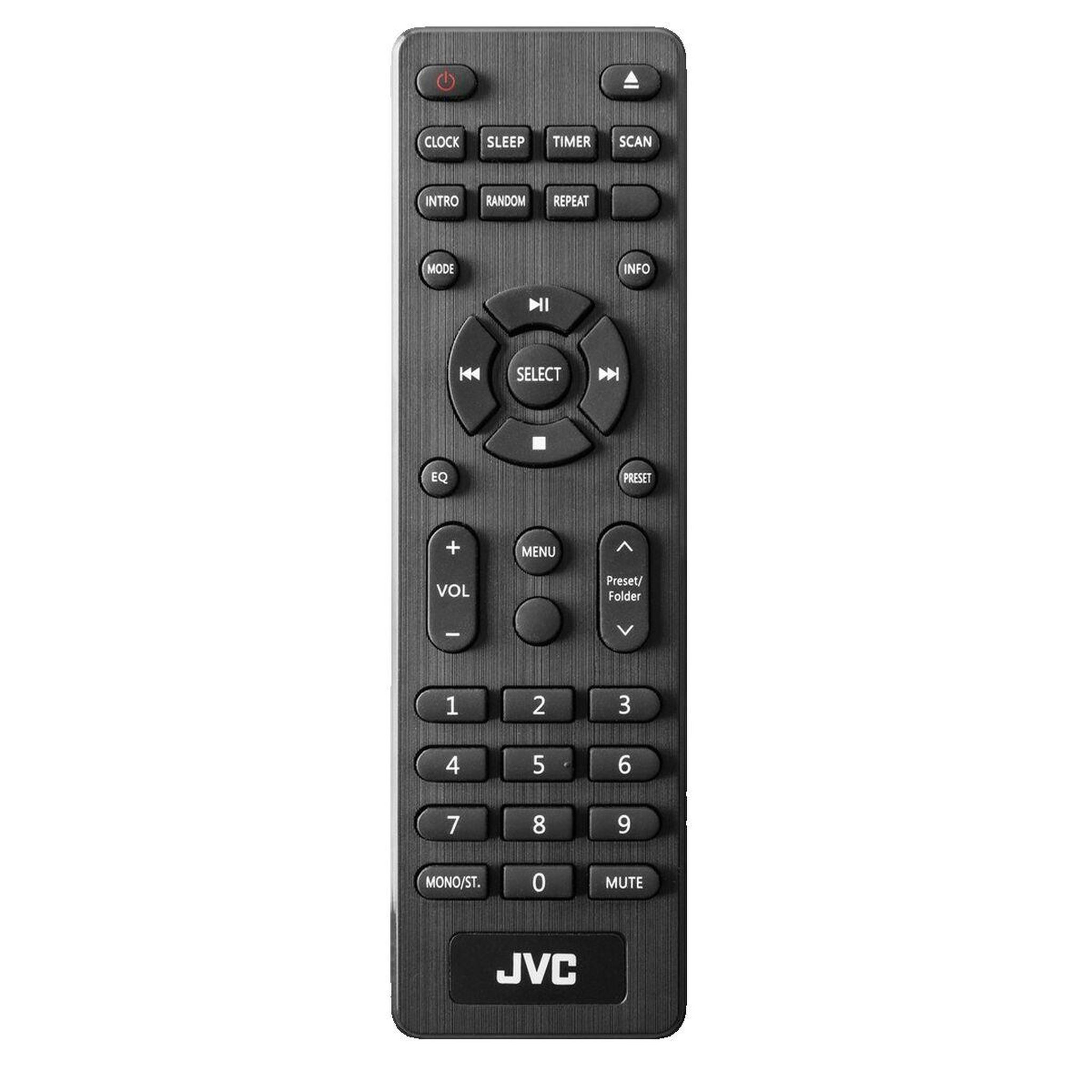 Voir la diapositive 2 : JVC Mini chaîne Hi-Fi JVC RD-E861B-DAB radio numérique DAB+