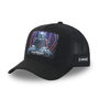Voir la diapositive 1 : CAPSLAB Casquette homme trucker en suedine finitions premium Marvel Panther