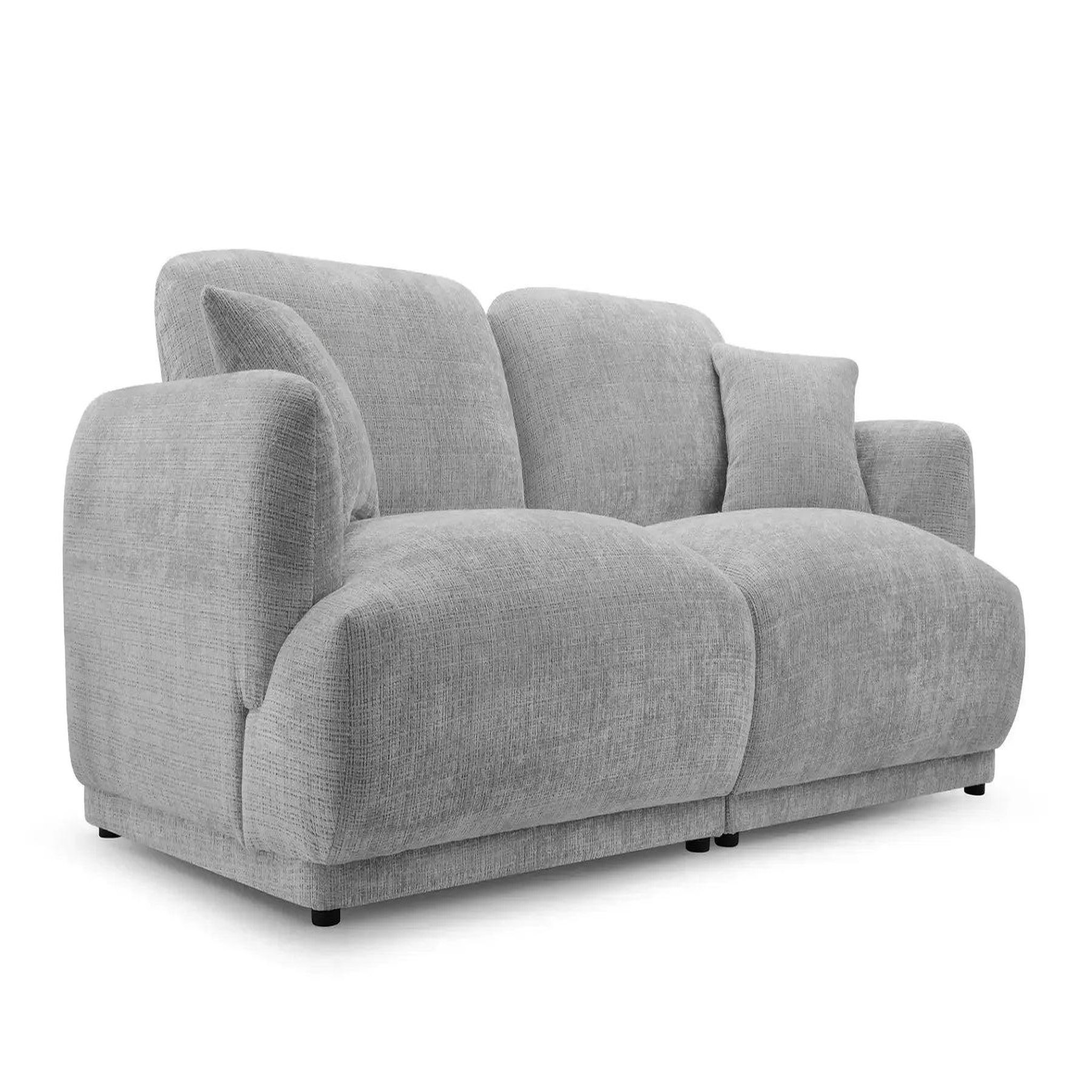 Voir la diapositive 6 : CASANOVA PARIS Rosalie - canapé droit tissu chenille 2 places