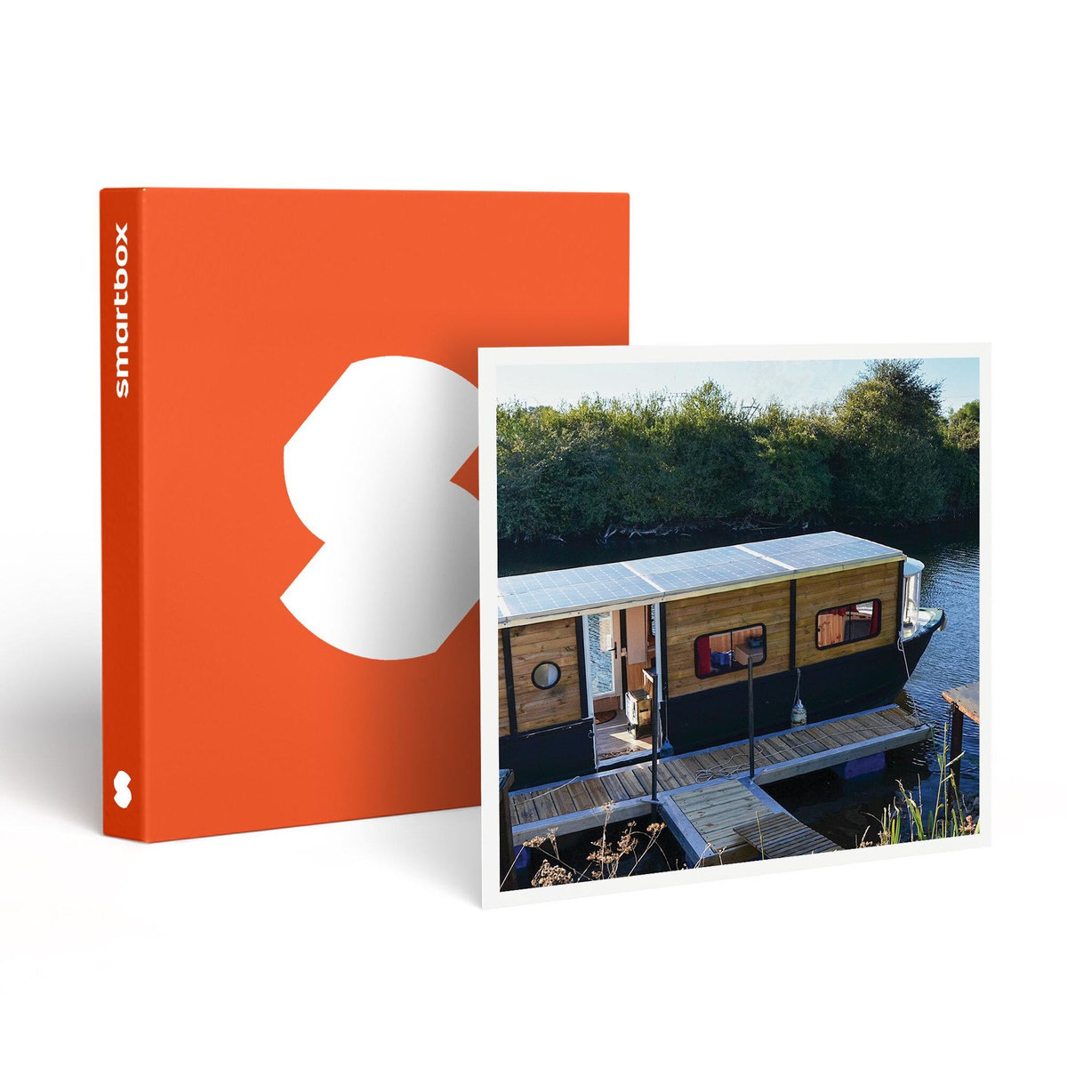 Smartbox 3 jours insolites à bord d'une péniche solaire près de Saint-Nazaire - Coffret Cadeau Séjour