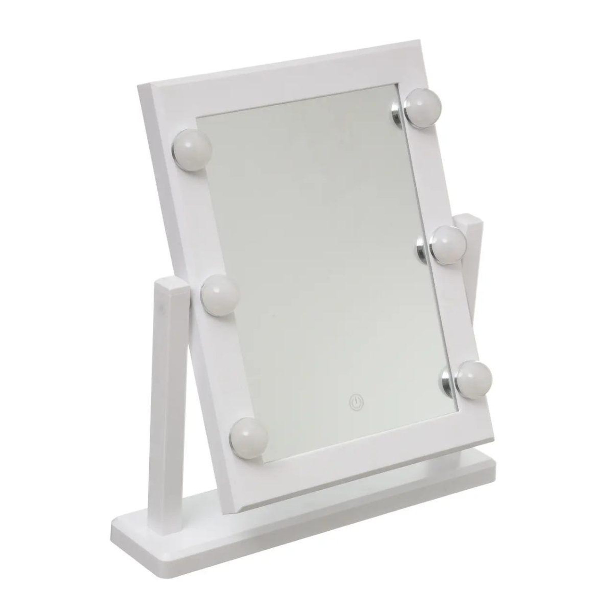 FIVE Miroir led à poser  hollywood  40cm blanc