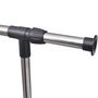 Voir la diapositive 4 : VIDAXL Port manteau réglable 4 roulettes 1 rail d accrochage
