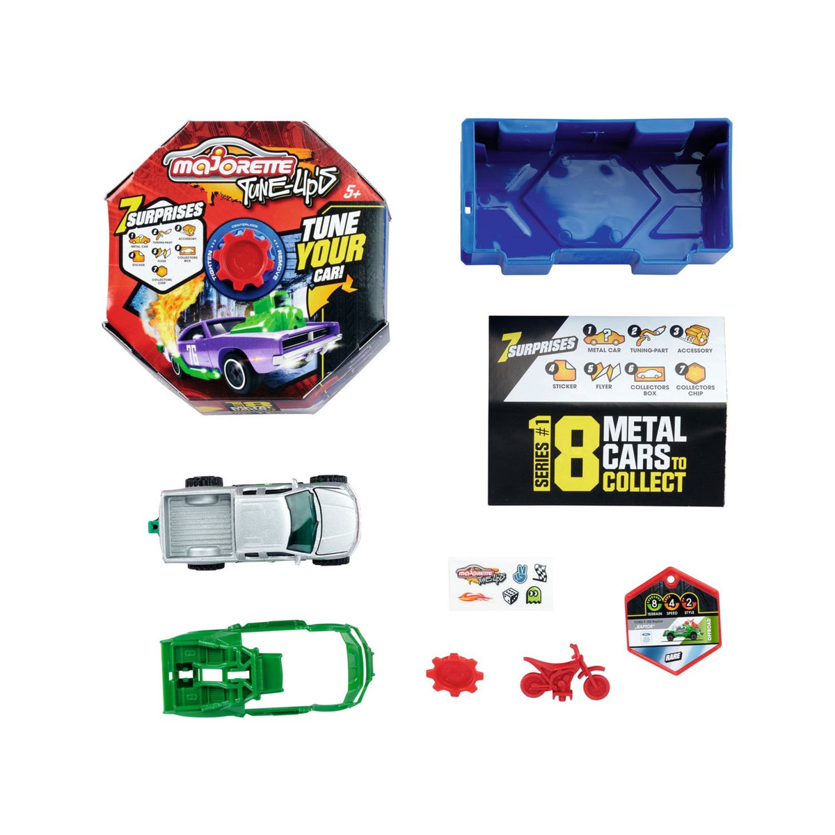 SMOBY Véhicule - Majorette Tune-Up's assortiments 