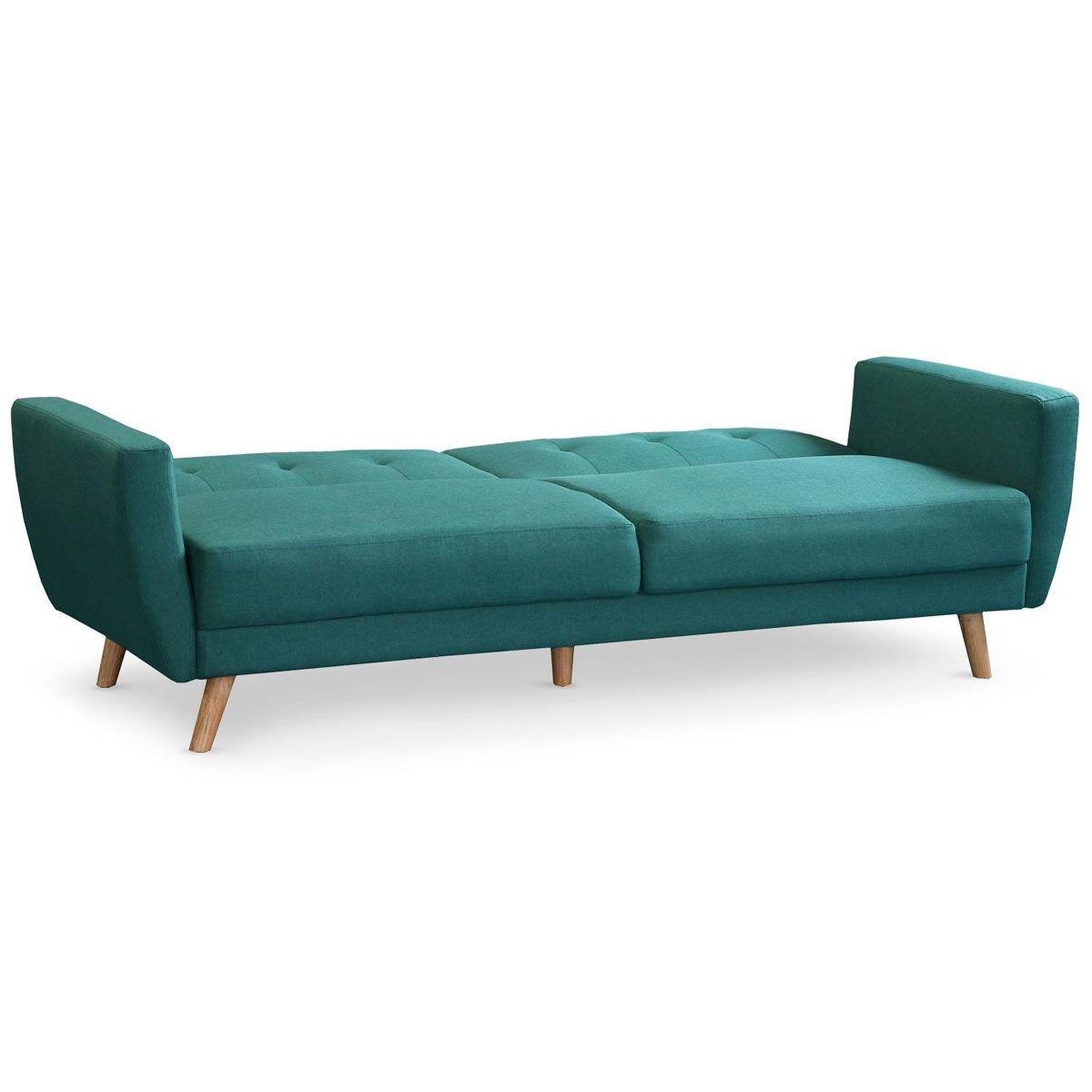 Voir la diapositive 3 : Paris Prix Canapé scandinave convertible  garry  220cm bleu vert