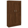 Voir la diapositive 2 : VIDAXL Bibliotheque Chene marron 82,5x30,5x150 cm Bois d'ingenierie