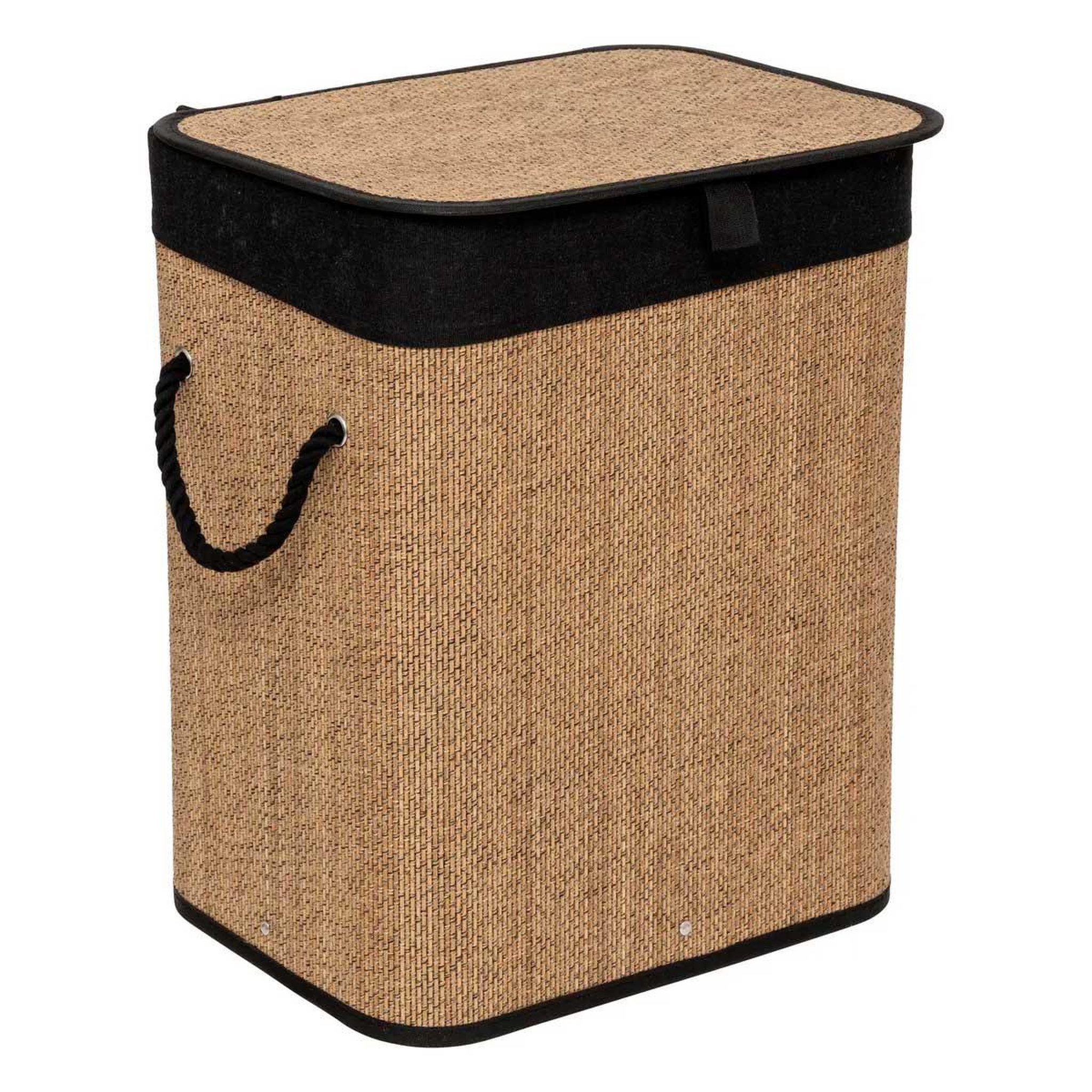 FIVE Panier à linge en bambou  tony  60l naturel