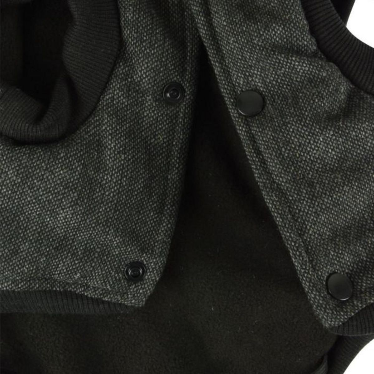 Paris Prix Manteau Pour Chien  Tweed  35cm Anthracite