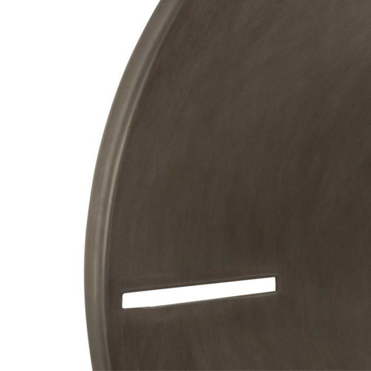 Paris Prix Horloge Murale en Métal Design  Mat  76cm Gris