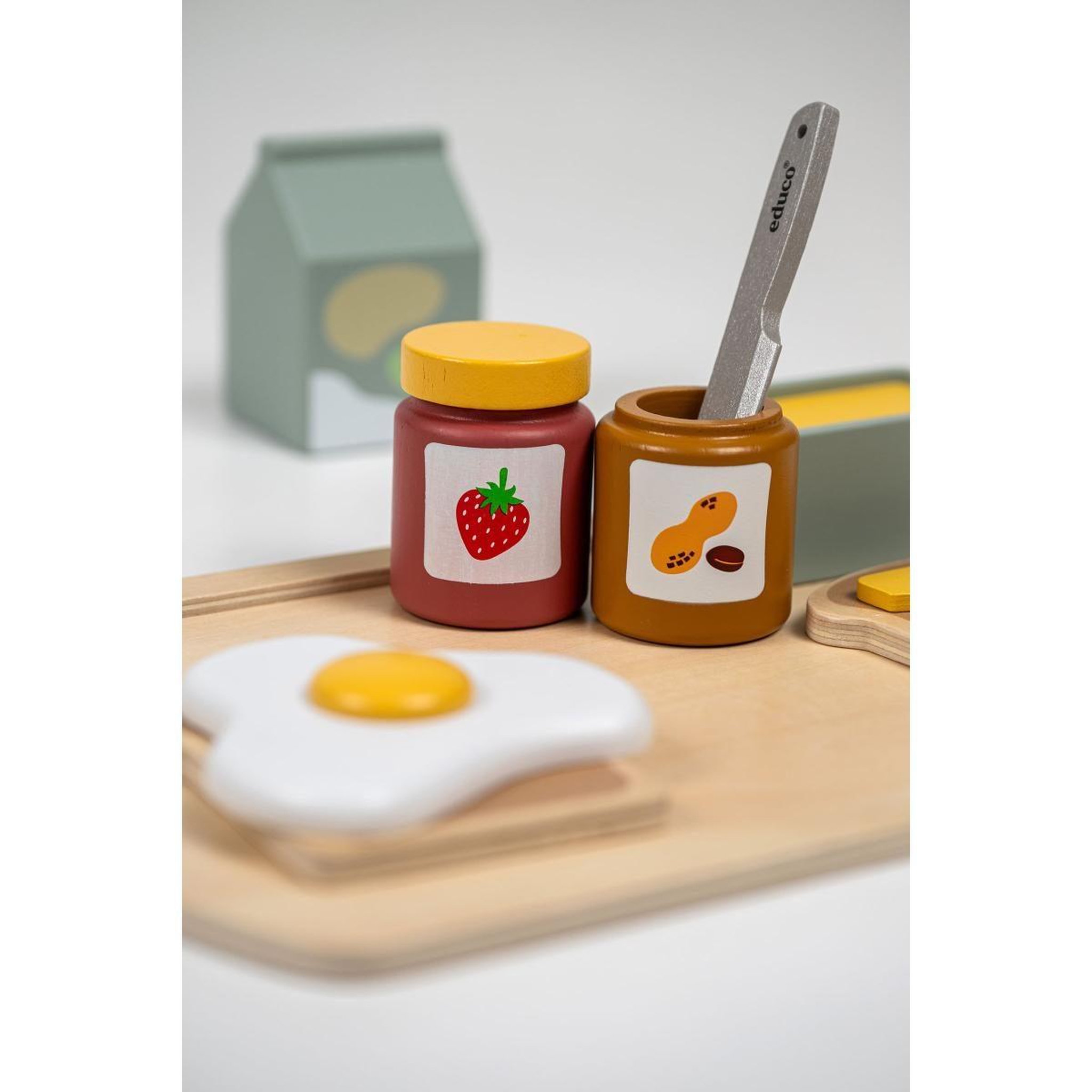 Voir la diapositive 5 : EDUCO Ensemble de petit-déjeuner - set alimentaire — ensemble de 10 pièces
