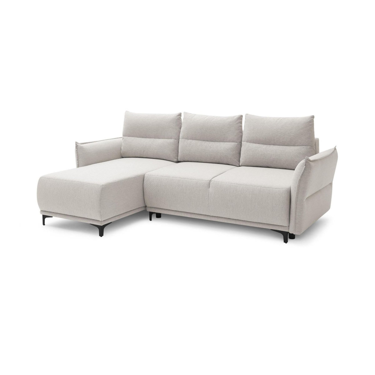 LISA DESIGN Arya - canapé d'angle réversible - convertible avec coffre - 4 places - style contemporain