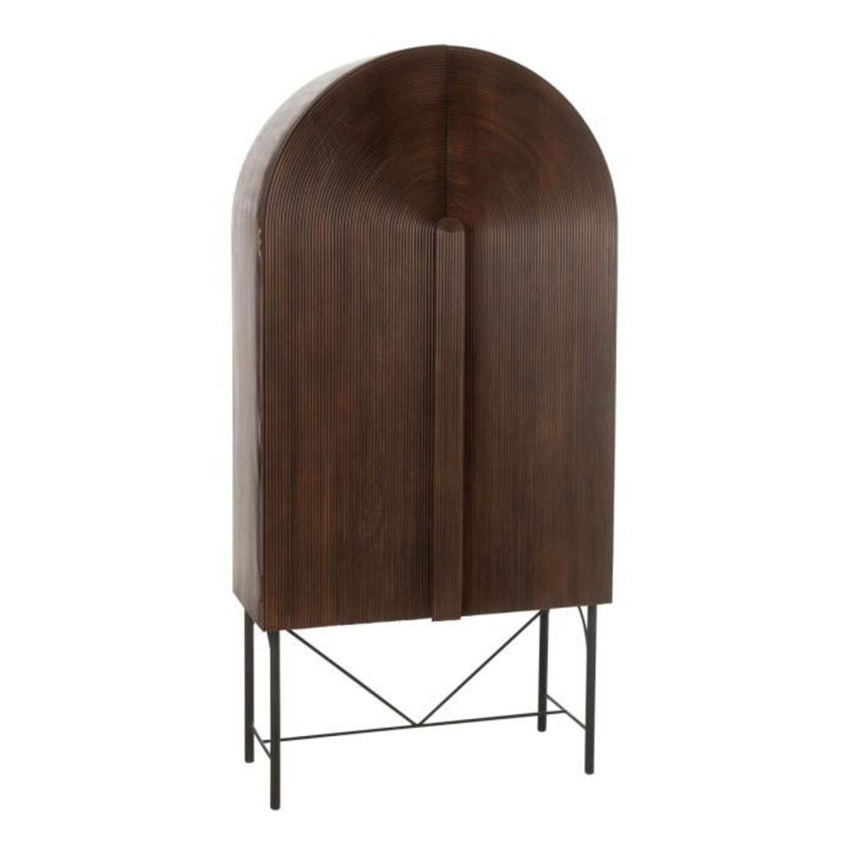 Paris Prix Étagère Design en Bois  Aura  185cm Marron