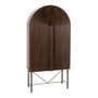Voir la diapositive 1 : Paris Prix Étagère Design en Bois  Aura  185cm Marron