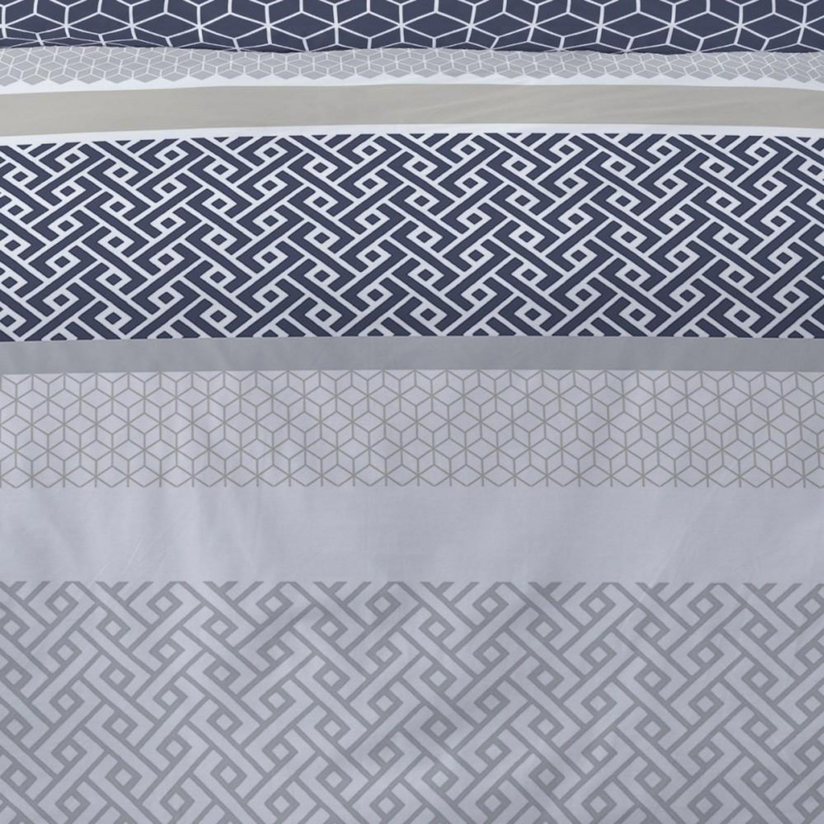 Dourev Housse de couette 240x220 CHIRON + 2 taies 100% coton