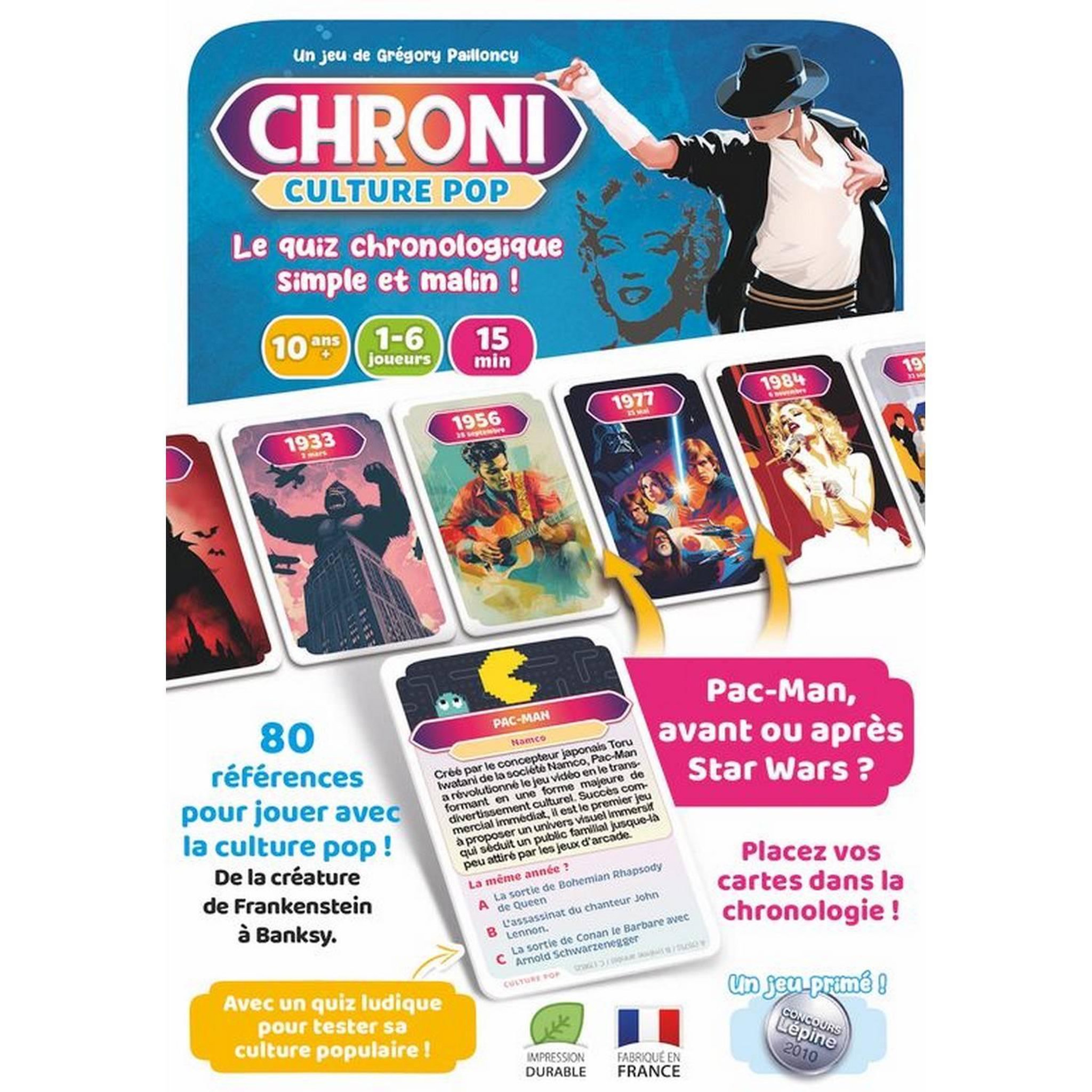 Voir la diapositive 3 : Blackrock Editions Chroni : culture pop