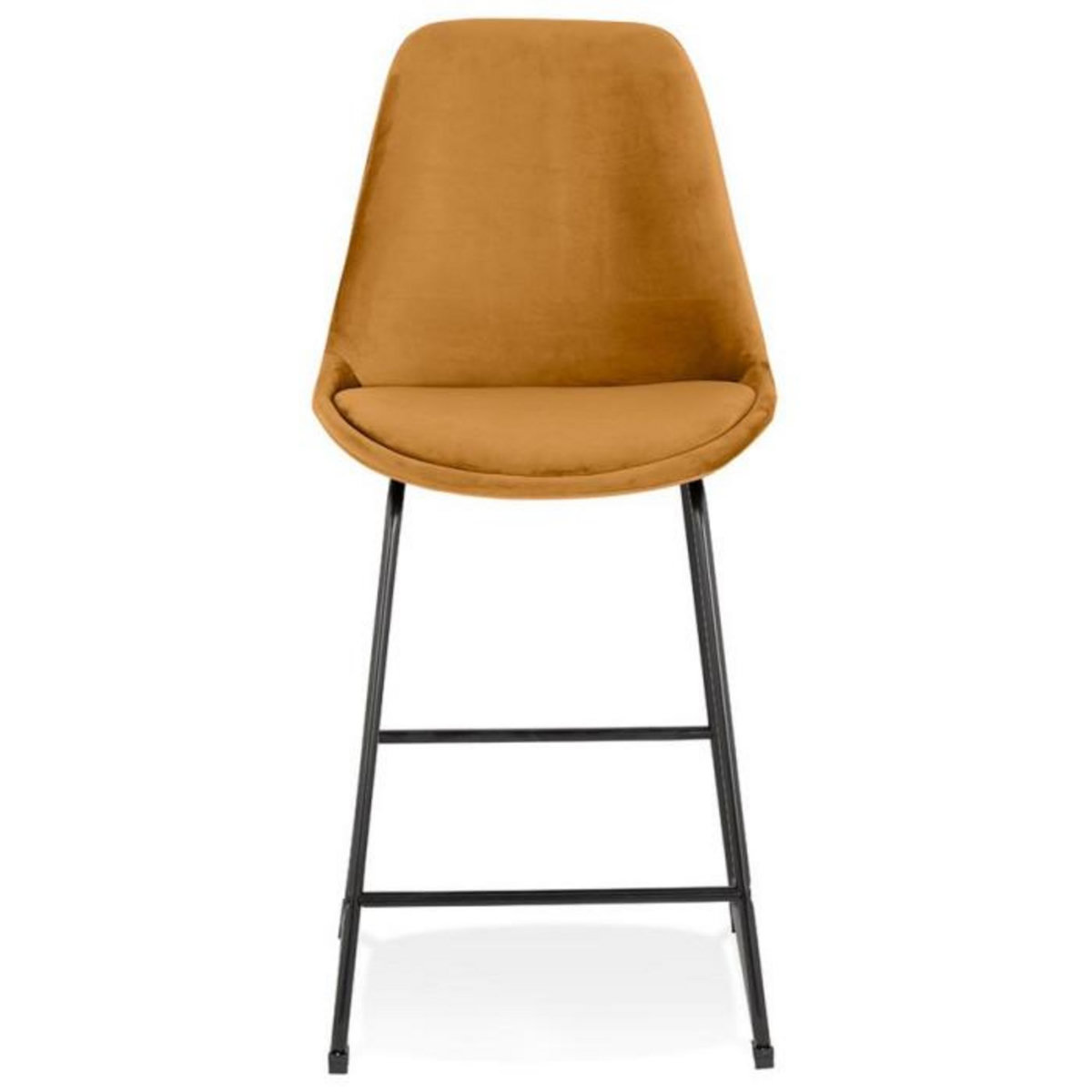 Paris Prix Tabouret de Bar Design  Mayaso  109cm Moutarde