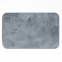 Voir la diapositive 3 : Paris Prix Tapis Uni en Flanelle  Flanou  50x80cm Gris