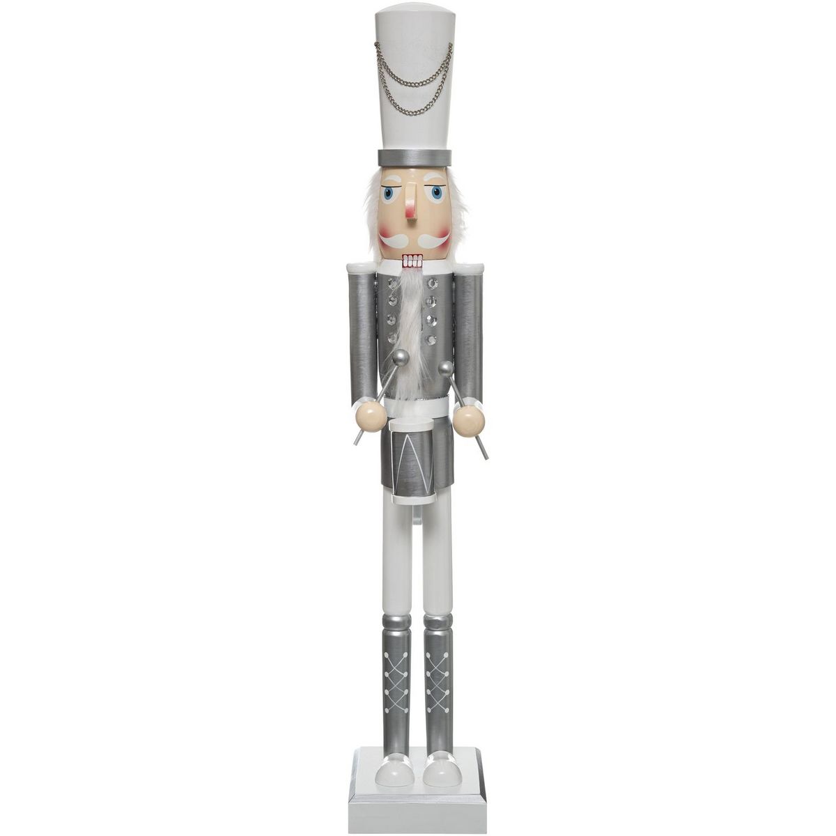 ATMOSPHERA Casse noisette en bois argent h106cm