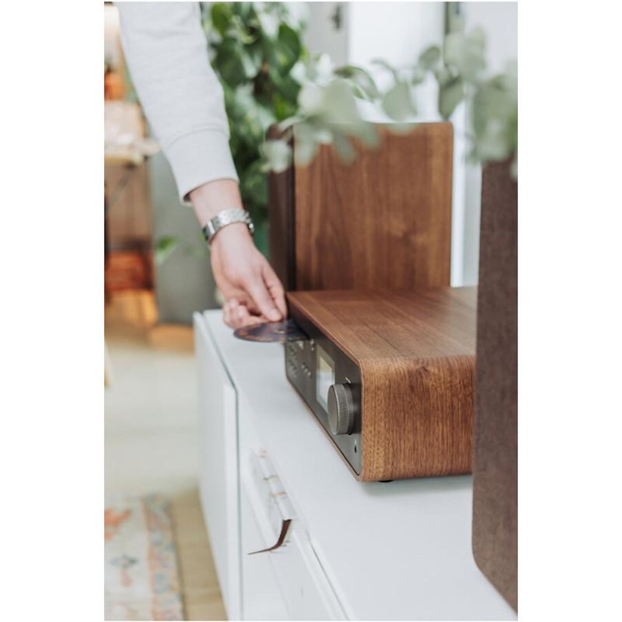 Voir la diapositive 5 : PURE Chaine HiFi Pure Classic Stereo Coffee Black Walnut EU UK