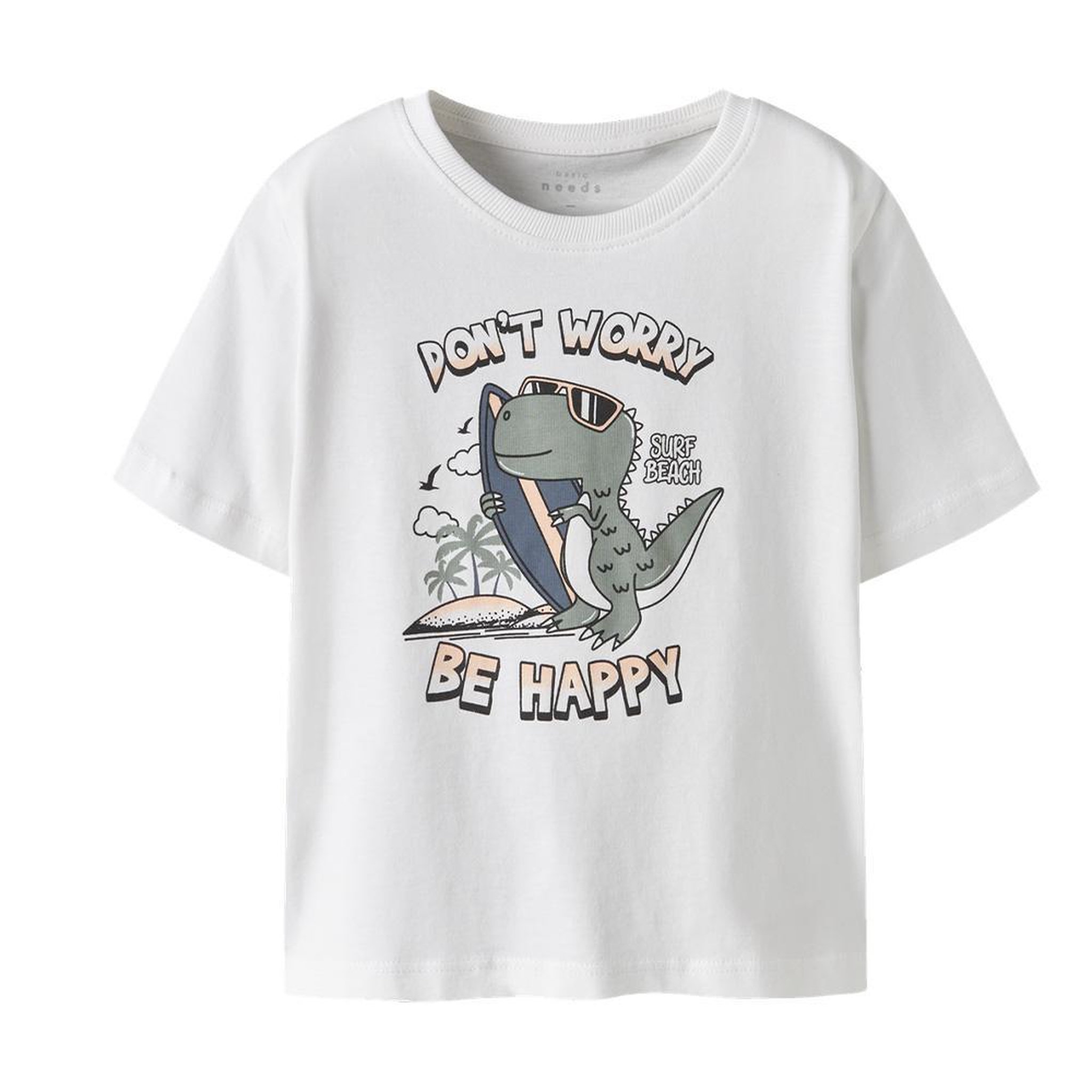 NAME IT T-Shirt Blanc Garçon Name it Vagnos. Coloris disponibles : Blanc
