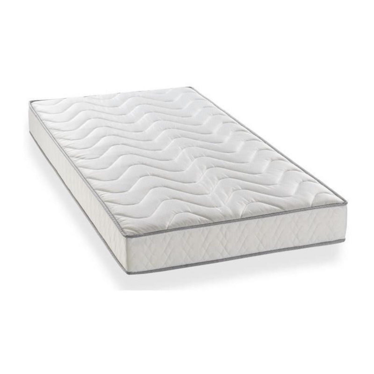 FINLANDEK Ensemble matelas mousse memoire de forme + sommier 90 x 190 - Confort ferme - Epaisseur 16 cm - Hypoallergenique - FINLANDEK Une