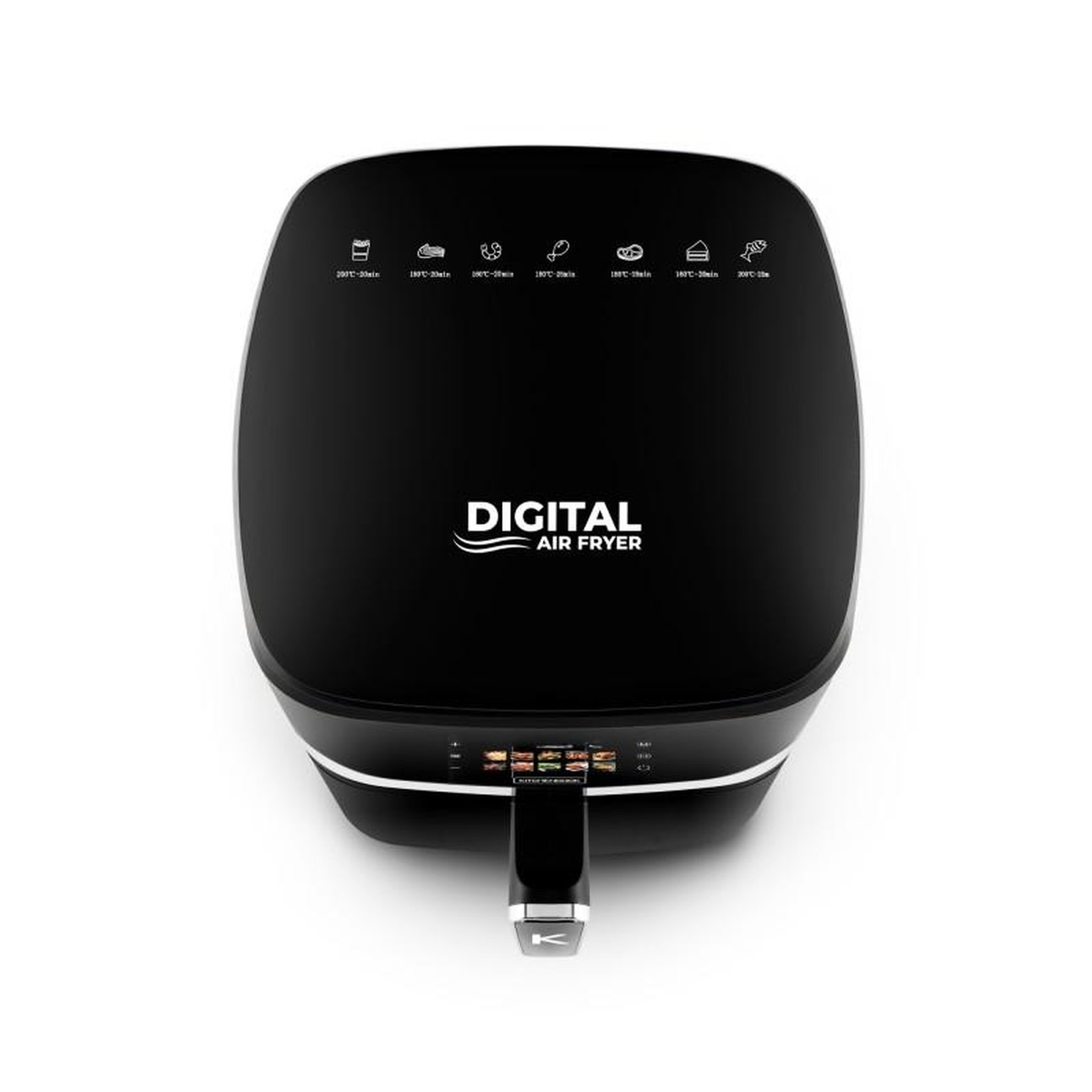 Voir la diapositive 4 : KITCHENCOOK Kitchencook - airmed55led - friteuse à air - 5,5l - 10 programmes - écran led