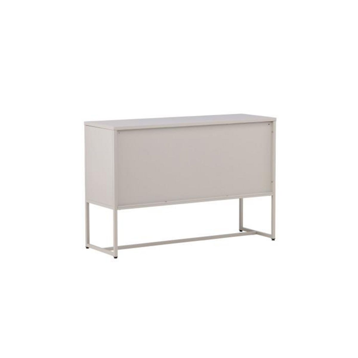 Paris Prix Bahut 3 Portes en Métal  Malla  120cm Beige