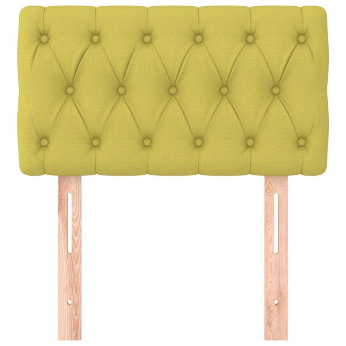 VIDAXL Tete de lit Vert 80x7x78/88 cm Tissu